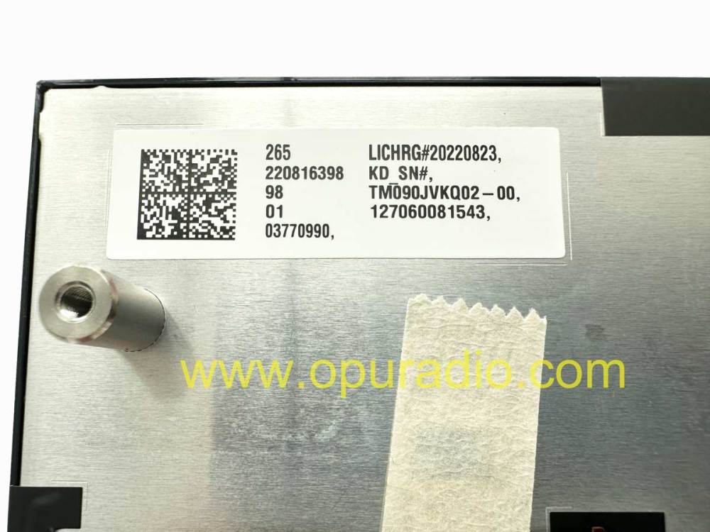 TM090JVKQ02 Touch Display for 2022 2023 Honda Car navigation Apple Carplay