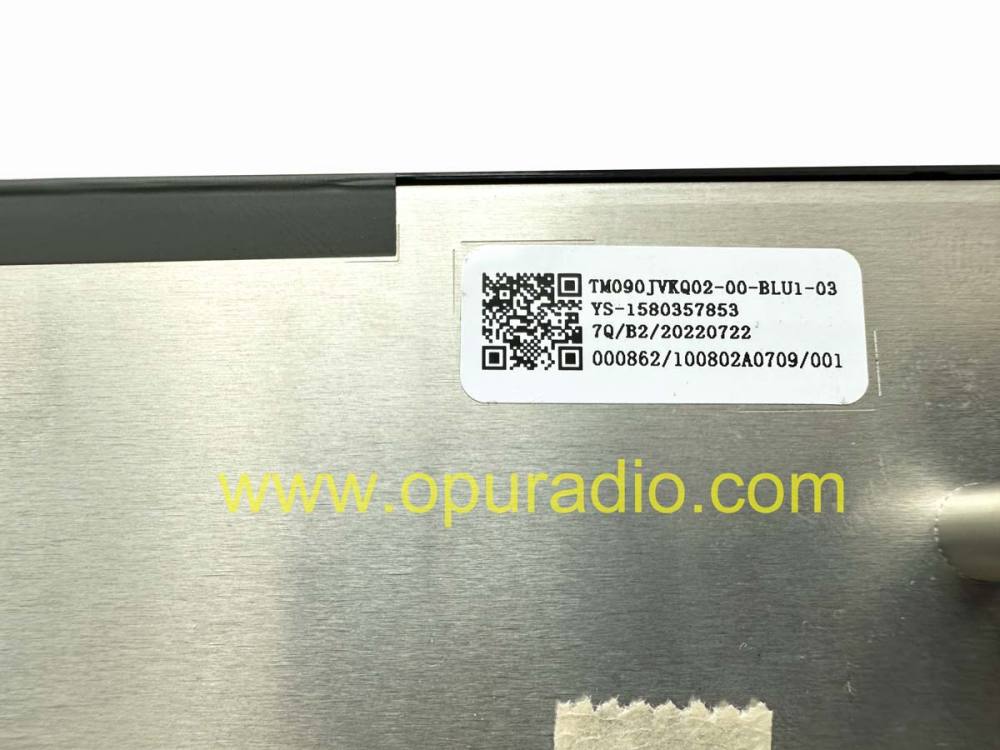TM090JVKQ02 Touch Display for 2022 2023 Honda Car navigation Apple Carplay