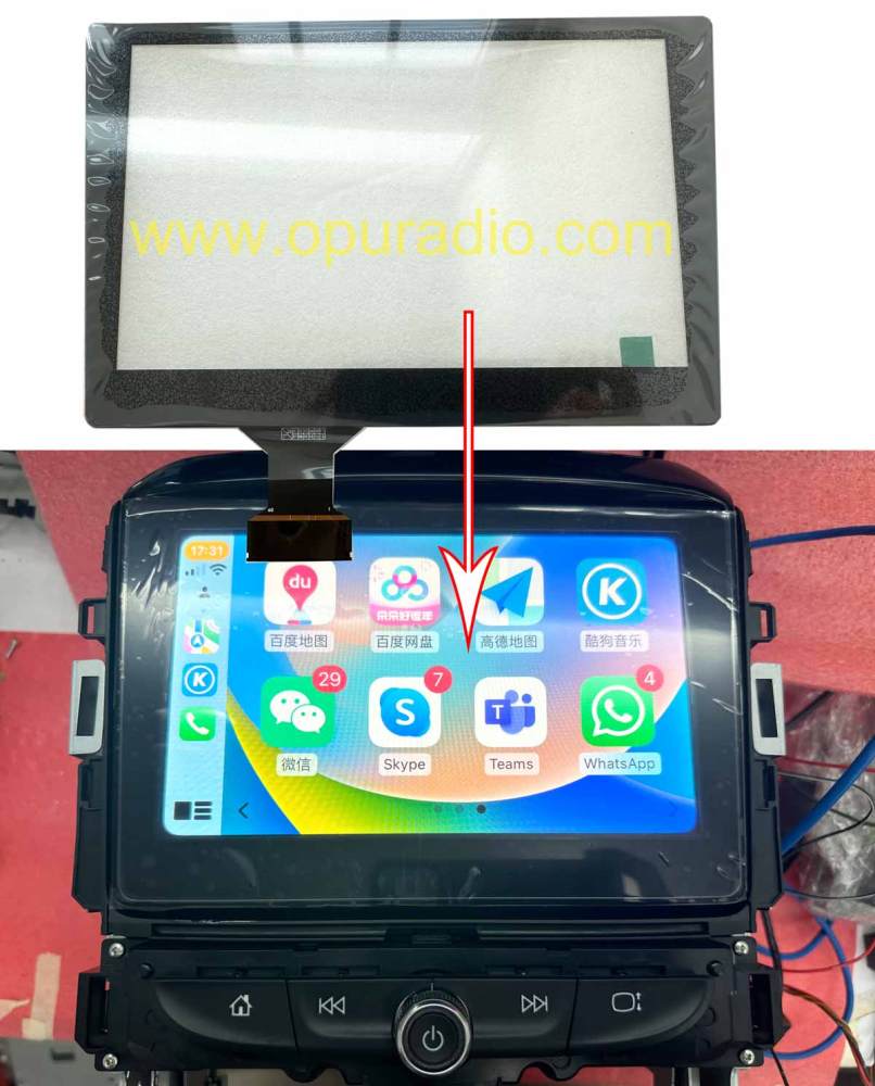 2018-2021 CHEVY TRAVERSE RADIO NAVIGATION TOUCH SCREEN 84423260