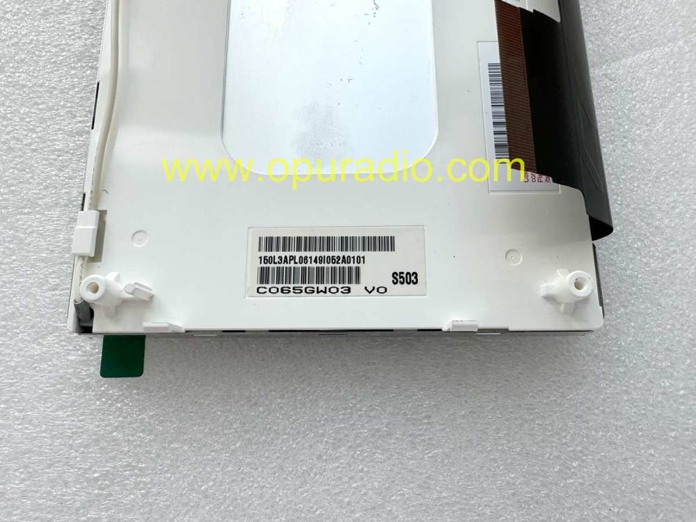 C065GW03 V0 Touch Screen display for VW Volkswagen RCD510 Radio CD player