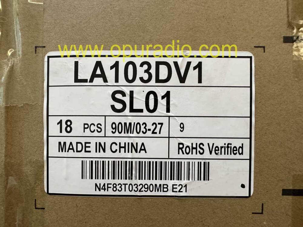 LA103DV1-SL01 for SEAT LEON ATECA SKODA KAROQ VW POLO T-ROC instrument Cluster Speedometer