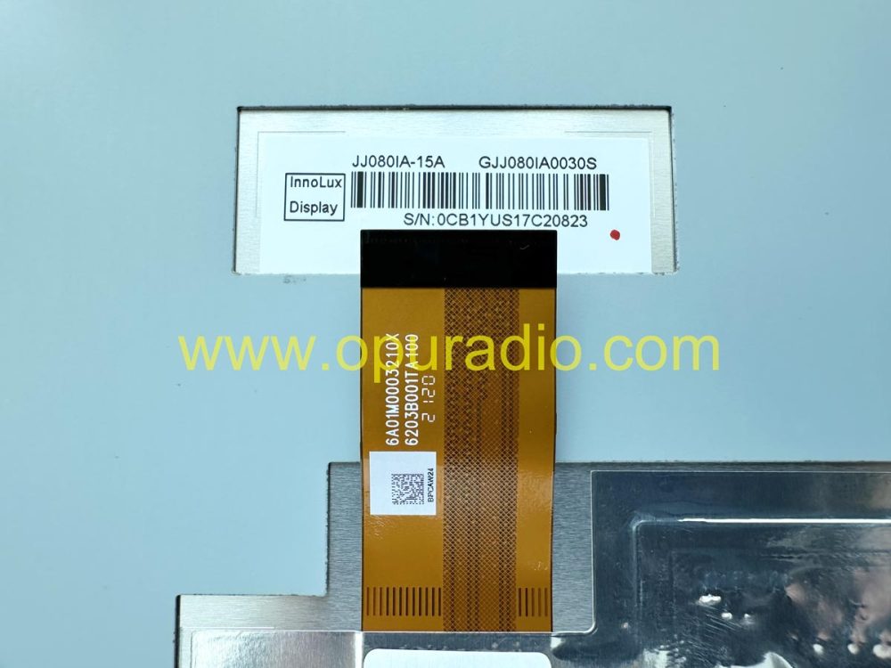 JJ080IA-15A Display Touch Screen for Car Navigation Radio Apple Carplay