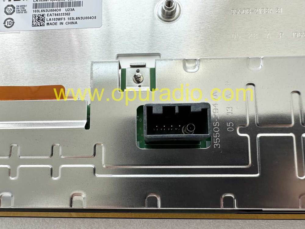 LG Display LA103WF5 SL02 Touch Screen for 2022-2024 Hyundai Tucson Car Navigation 10inch