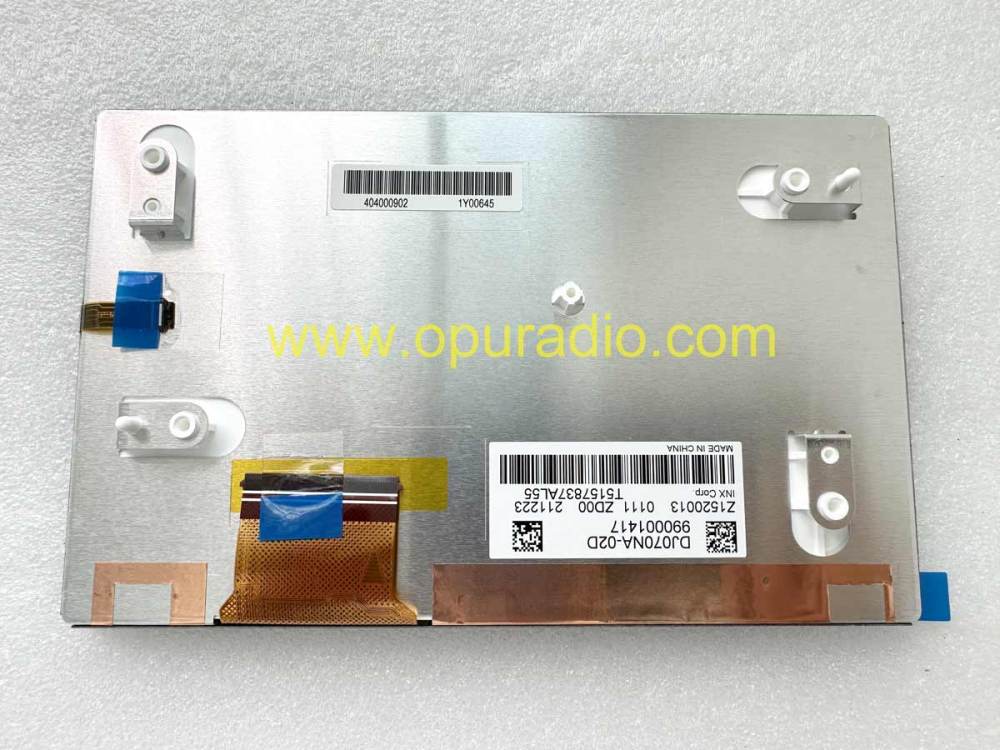 DJ070NA-02D LCD DISPLAY FOR NISSAN GTR GT-R car Navigation Infiniti