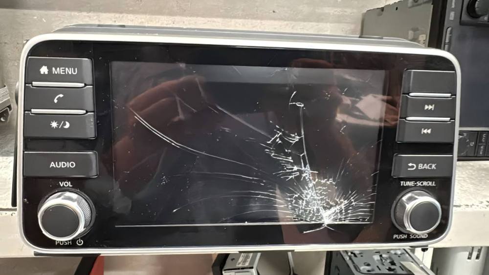 Touch Screen Glass FOR 18-24 Nissan Kicks Versa OEM LCD Display Bosch radio 2591A5R02A PN-4303 2591A5R01A