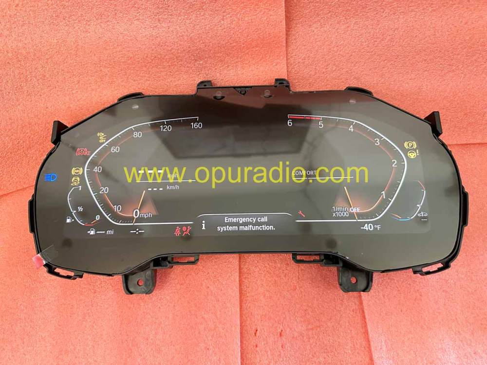 2020-21 BMW X3 M40I DASH SPEEDOMETER INSTRUMENT CLUSTER WITH HUD