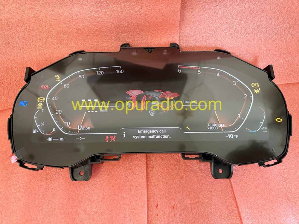 2020-21 BMW X3 M40I DASH SPEEDOMETER INSTRUMENT CLUSTER WITH HUD