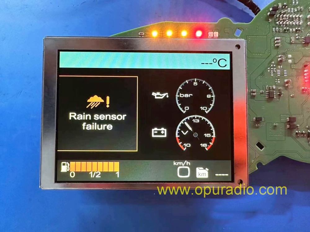HITACHI TX13D02VM2FAA LCD for Ferrari 458 FF F12 Speedometer Instrument Cluster