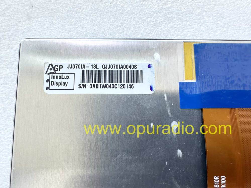 JJ070IA-18L Touch Display Screen for SUZUKI Celerio Car Audio Navigation