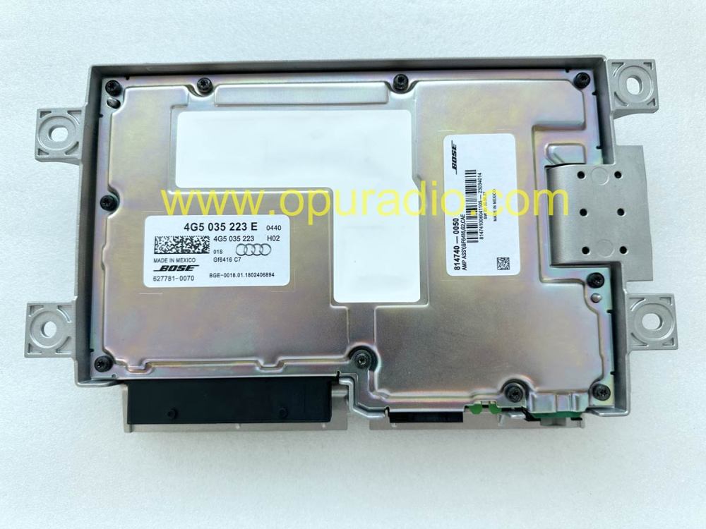 2016-2018 Audi A6 S7 RS7 4G8 BOSE AMP PORSCHE MACAN S Amplifier 4G5035223E SOUND