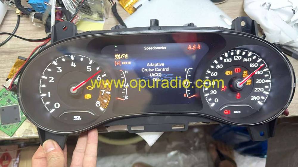 C070WV04 V1 LCD Display for Jeep Fiat Cluster Instrument Moper Speedometer