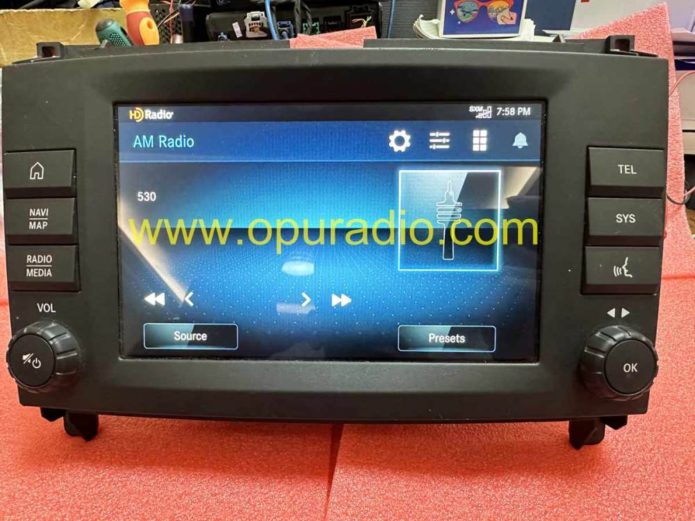 Tester for Mercedes-Benz Vito Viano W447 GPS Navi VIS Head Unit Radio ECE DAB USA XM GARMIN