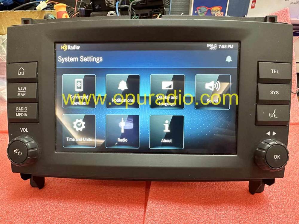 Tester for Mercedes-Benz Vito Viano W447 GPS Navi VIS Head Unit Radio ECE DAB USA XM GARMIN
