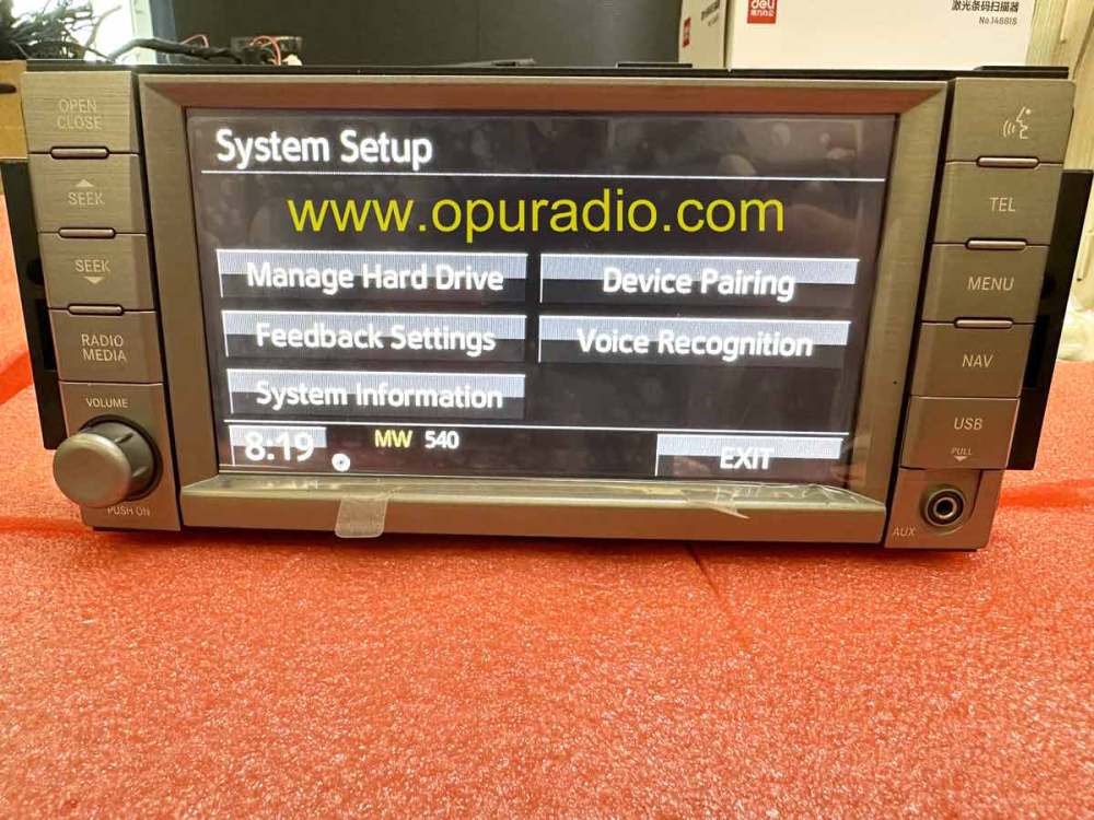 Radio Sat Nav NTG4 Head Unit Touch Display Ferrari California F149 273370 HARMAN