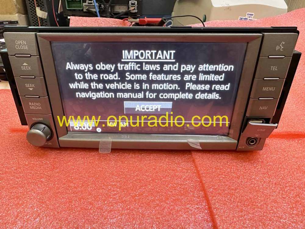 Radio Sat Nav NTG4 Head Unit Touch Display Ferrari California F149 273370 HARMAN
