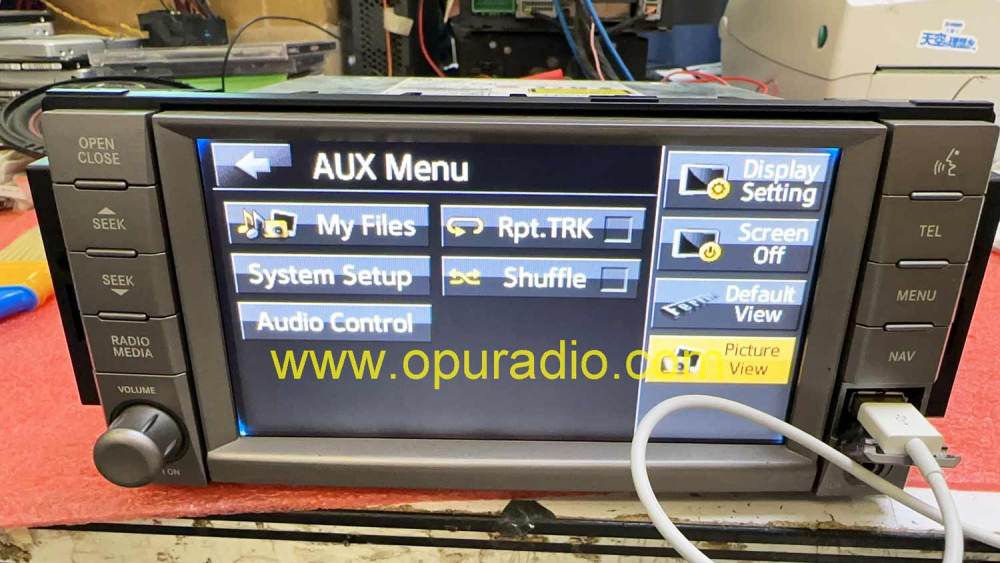 Radio Sat Nav NTG4 Head Unit Touch Display Ferrari California F149 273370 HARMAN