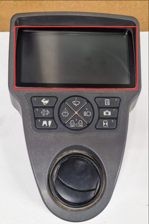 7inch  LT070AB2LD00 LT070AB2LA00 LCD Screen Display for 2018 Case CX130D Track audio monitor