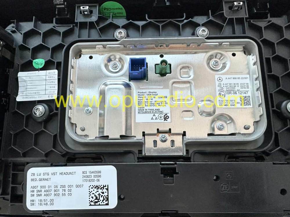 A4479008522  navigation system MERCEDES-BENZ VITO MIXTO 447 VAN DISPLAY