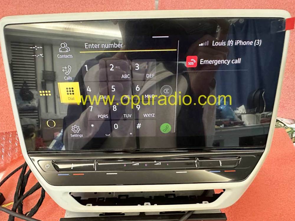 10A919605G Touch Screen Multimedia GPS volkswagen ID.3 White VW 10inch