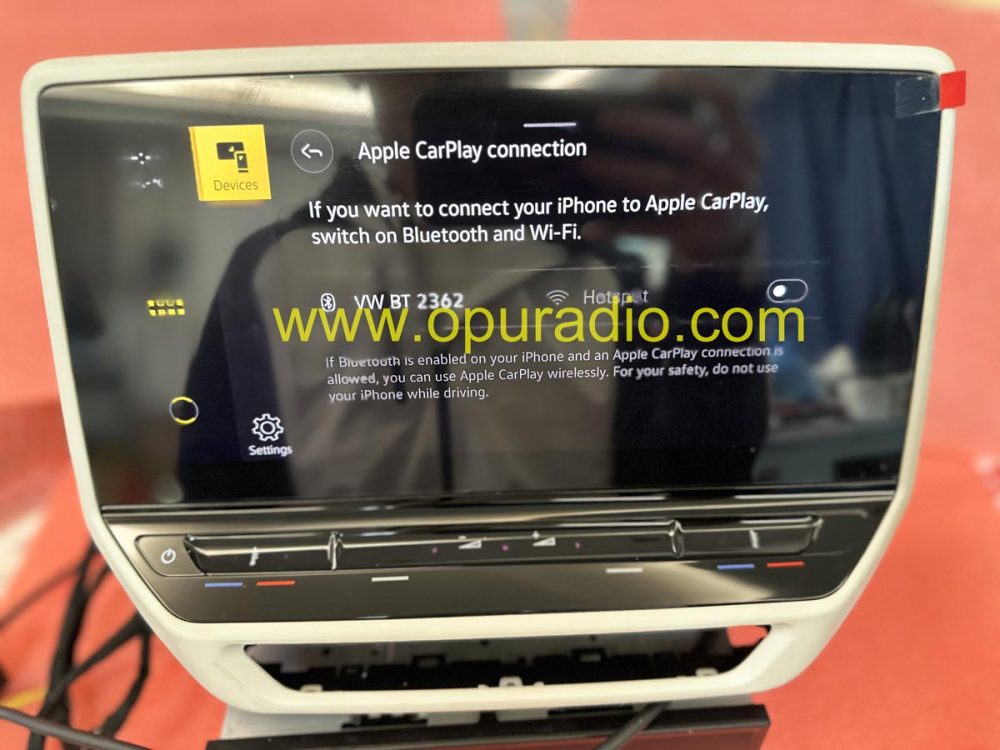 10A919605G Touch Screen Multimedia GPS volkswagen ID.3 White VW 10inch