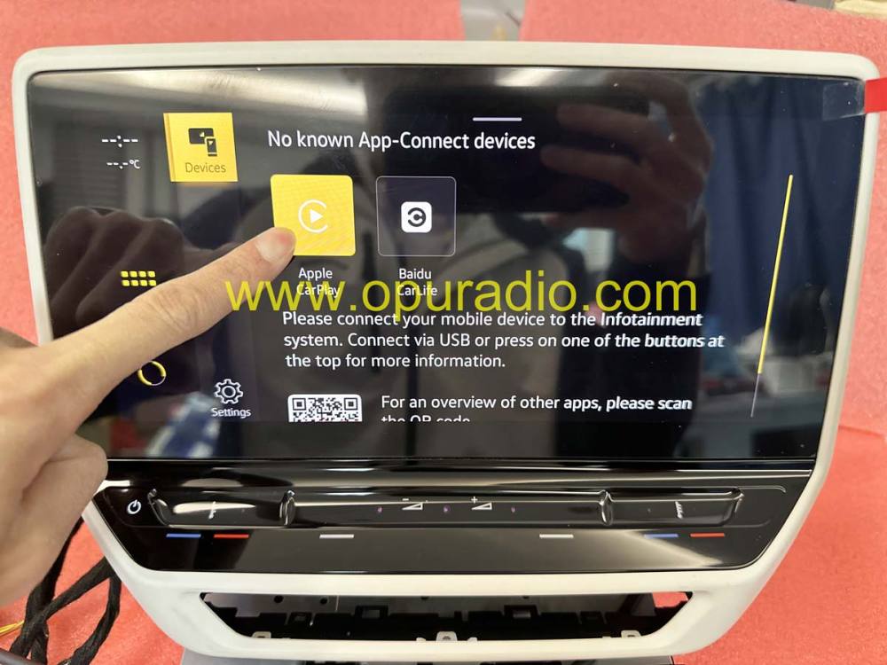 10A919605G Touch Screen Multimedia GPS volkswagen ID.3 White VW 10inch