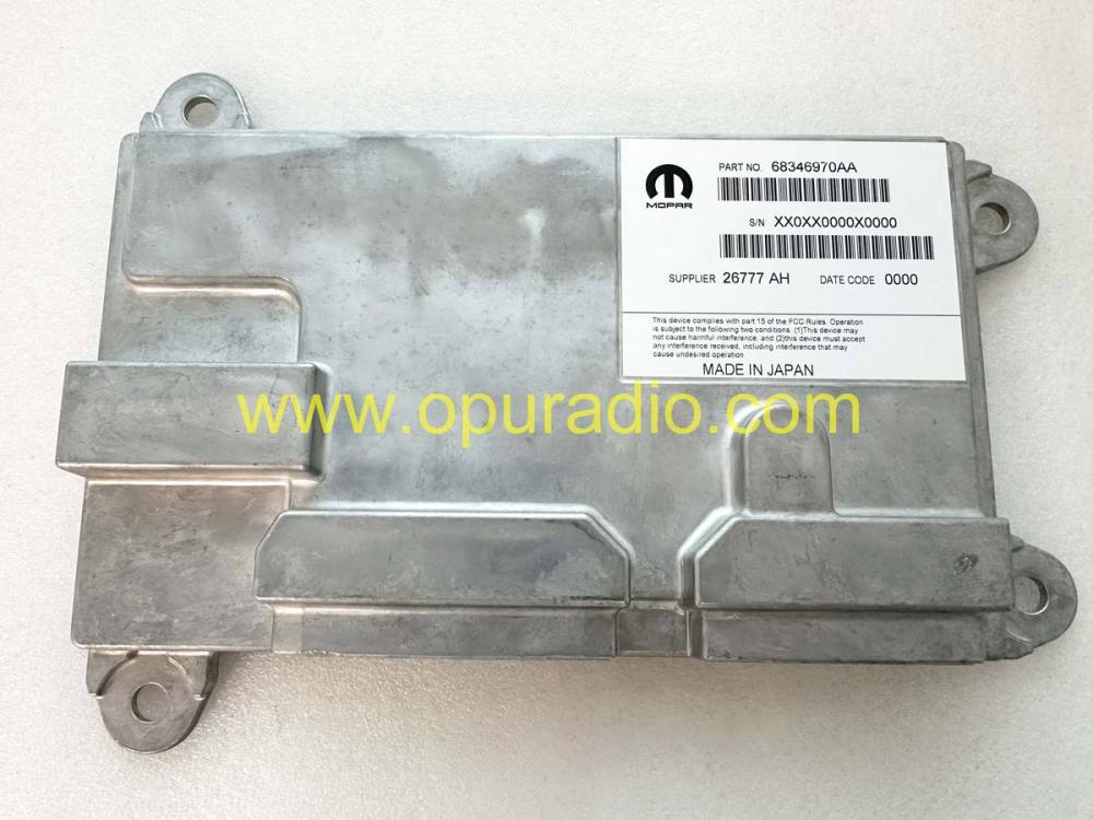 2022 Jeep Grand Cherokee (22) WL 3.6 V6 SPEAKERPHONE CONTROL UNIT Amplifier AMP MOPAR 68346970AA