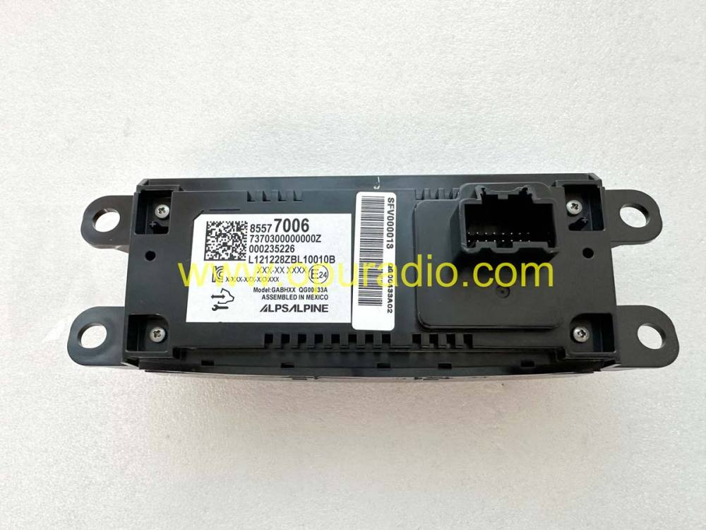 GM 85577006 Rear Row AC Control Adjust Switch Button display For Cadillac XT5 XT6 CT6