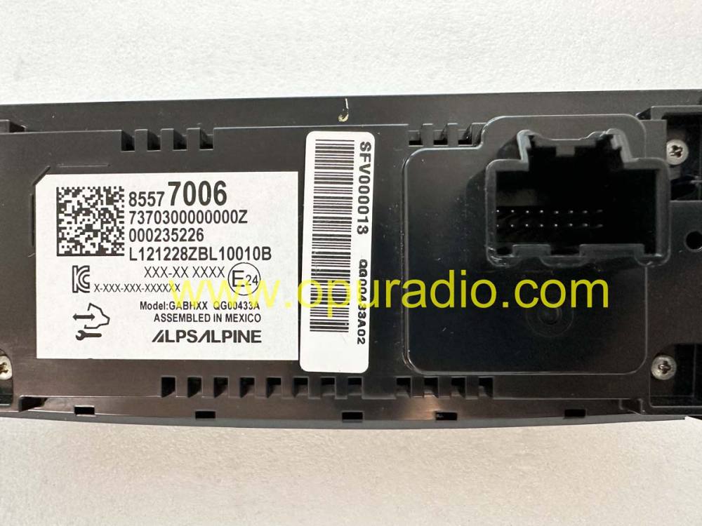GM 85577006 Rear Row AC Control Adjust Switch Button display For Cadillac XT5 XT6 CT6