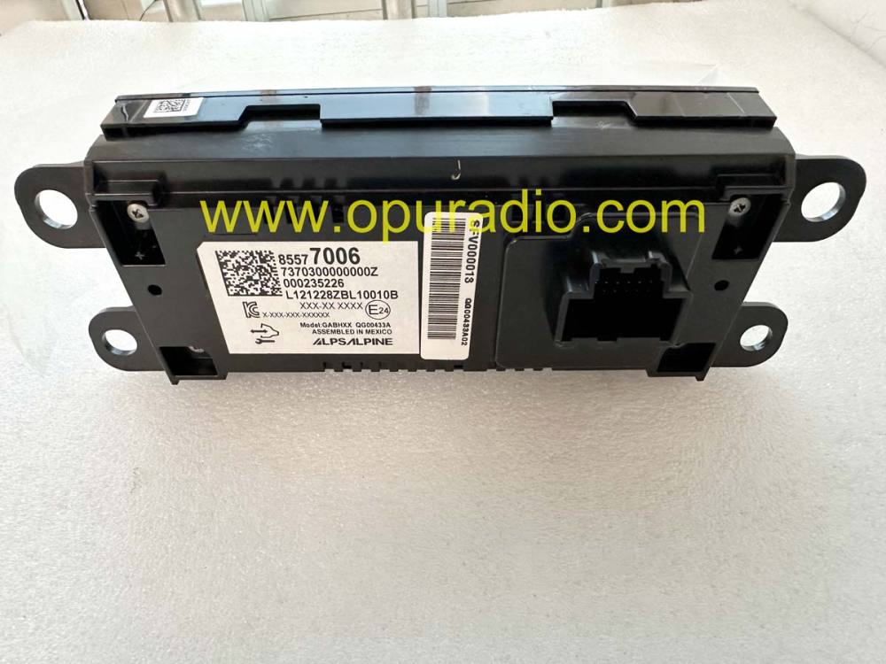 GM 85577006 Rear Row AC Control Adjust Switch Button display For Cadillac XT5 XT6 CT6