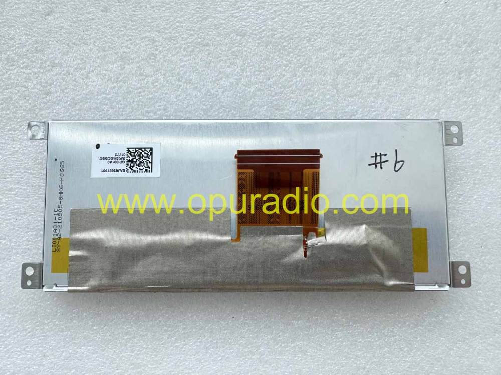 GP1001A LCD Display for 2019 Skoda Citigo 1ST035871A MIB2 Entry Radio L69K2