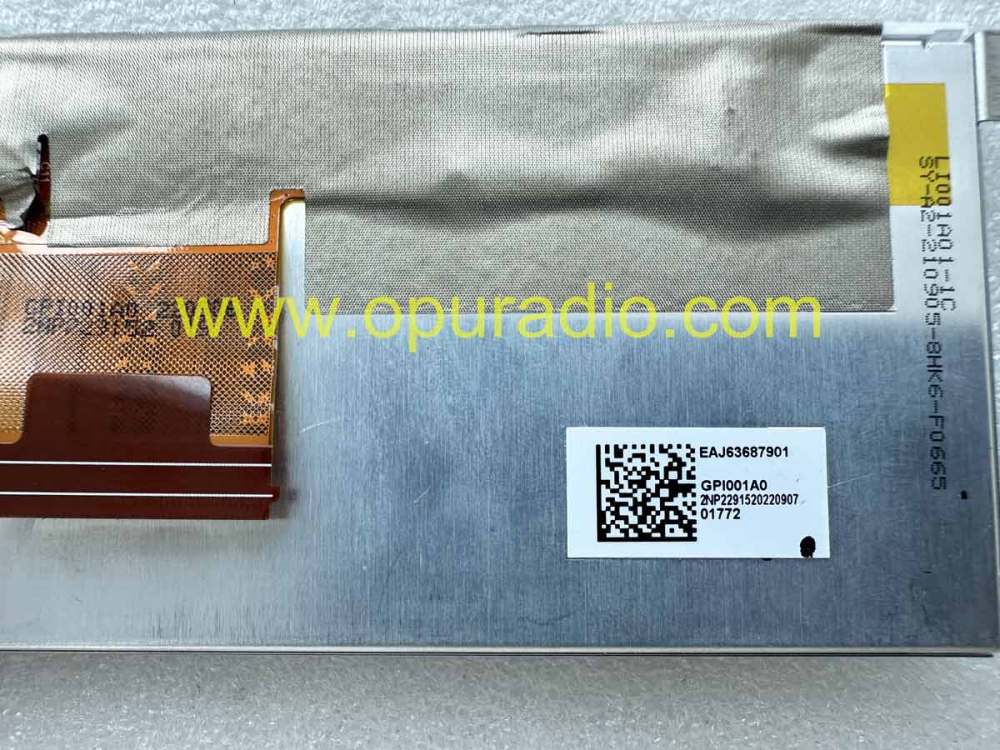 GP1001A LCD Display for 2019 Skoda Citigo 1ST035871A MIB2 Entry Radio L69K2
