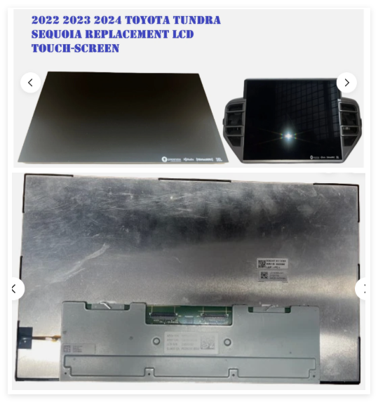 22 23 24 TOYOTA TUNDRA SEQUOIA REPLACEMENT 12" LCD TOUCH-SCREEN Digitizer RADIO