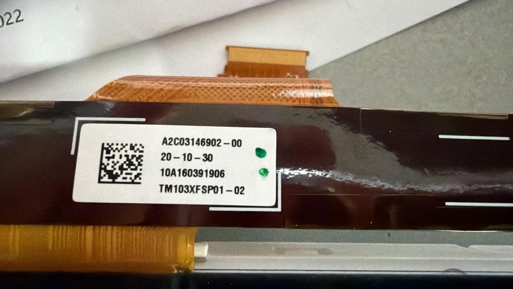 TM103XFSP01 only glass for 2021 Skoda Octavia Instrument Cluster Speedometer Dash Board