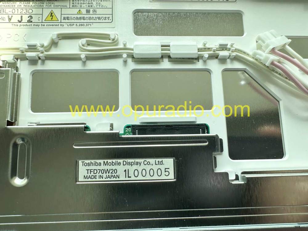 LCD Display for 2004-2007JAGUAR XJ8 NAVIGATION INFO DISPLAY CLIMATE CONTROL PANEL 2W93-10E889