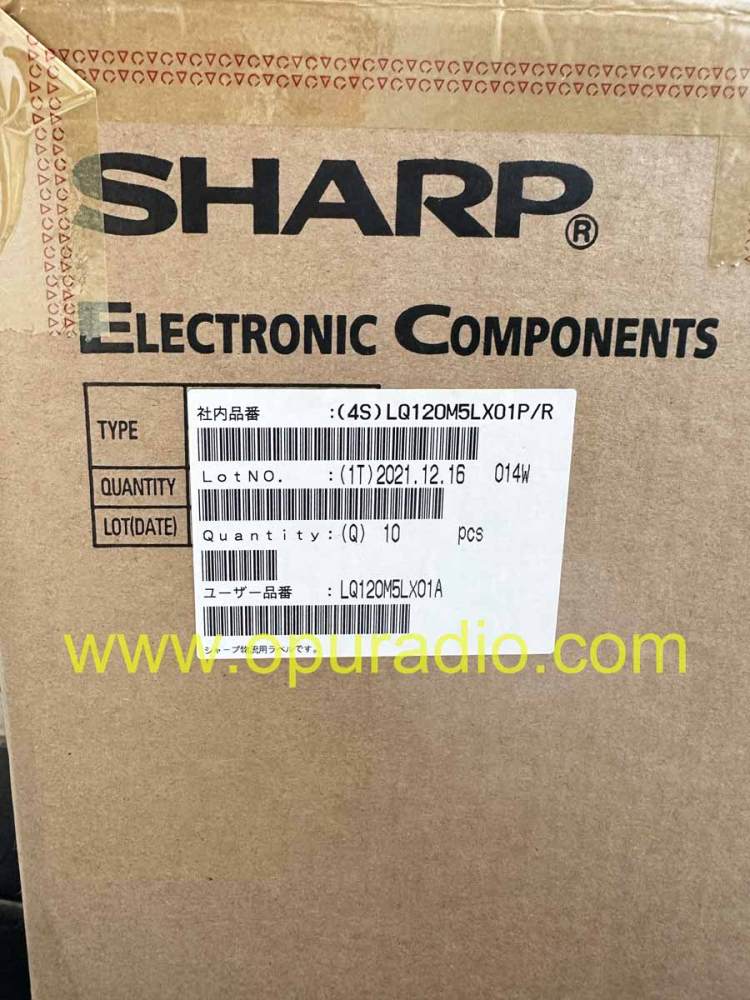 SHARP LQ120M5LX01A Touch Screen Display 12inch for Ford Car Navigation SYNC 4