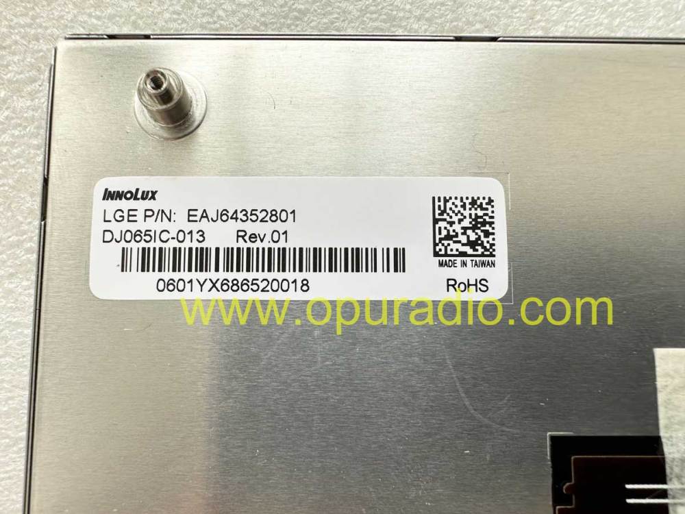 DJ065IC-013 LCD Display for KIA car navigation Radio