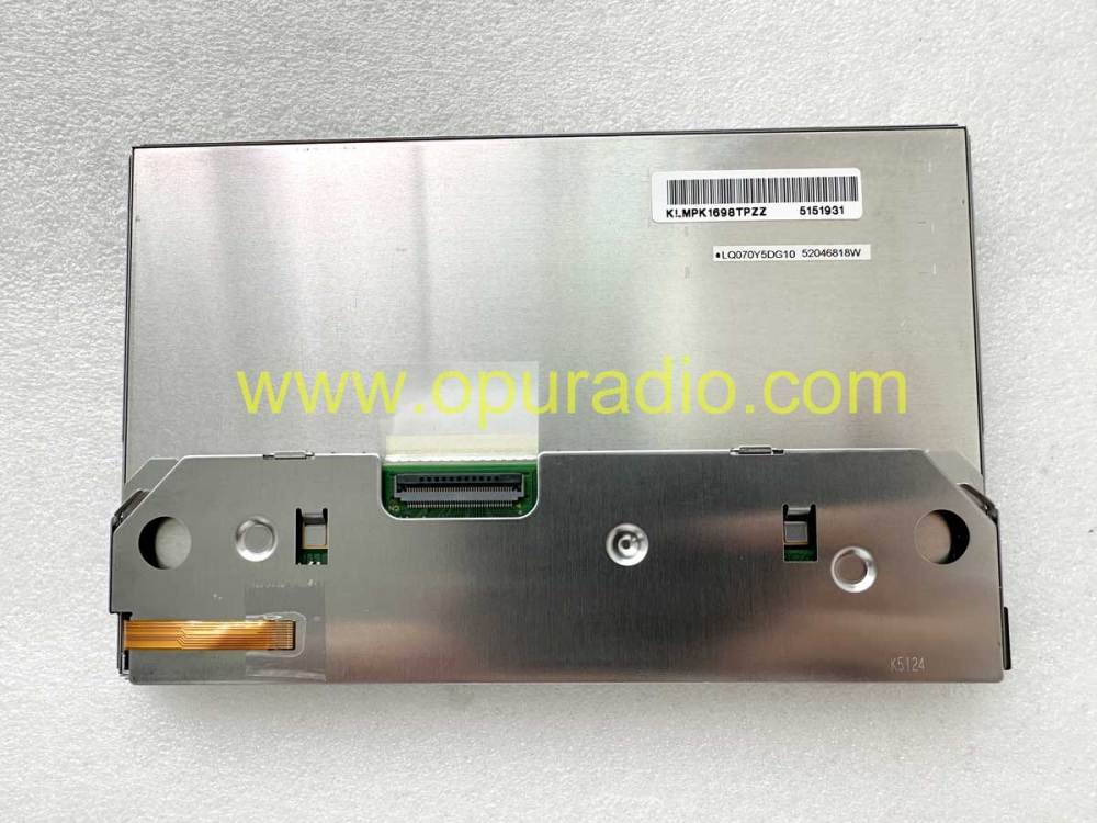 LQ070Y5DG10 LCD Display for TOYOTA Tacoma Sienna Prius Camry Car Navigation Audio Phone