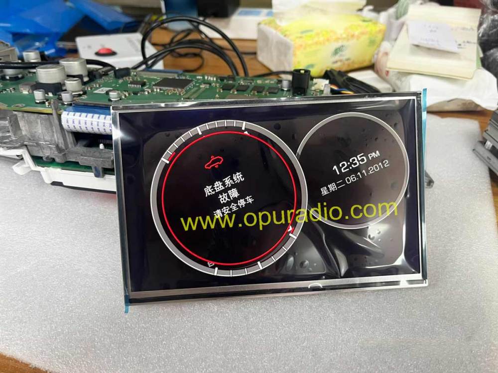 LCD for Porsche Panamera Macan S Cayenne Boxster 911 Instrument Cluster Speedometer