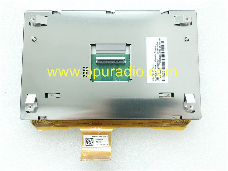 DJ080PA-01A Display with Touch screen Digitizer GM 22740886 for 2014 - 2018 GMC Yukon Canyon Sierra Intellilink IO6 HMI GPS Navigation Chevrolet Color