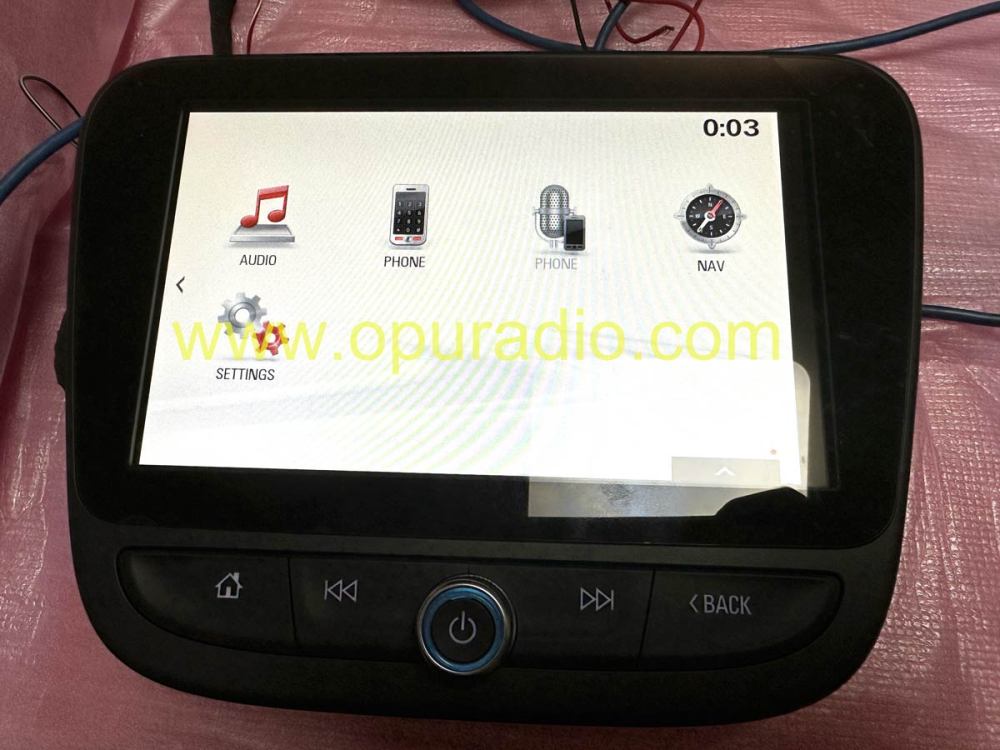 2016-2018 Chevy Malibu Equinox Volt Info Display Touch Screen Control Panel GM 84305071 OEM