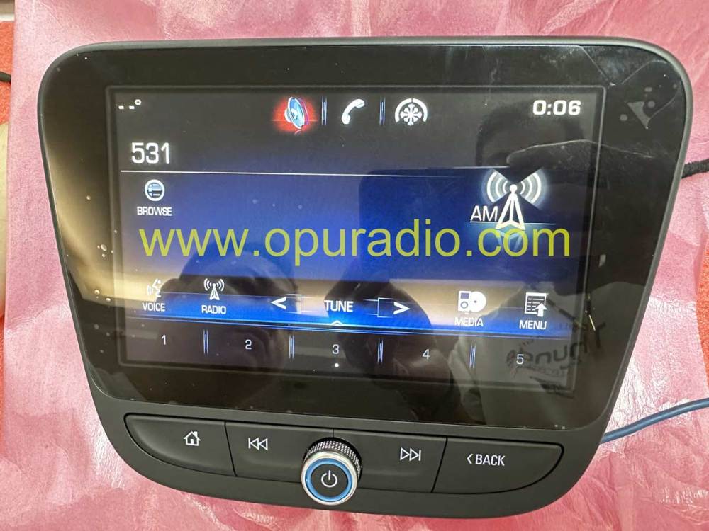 2016-2018 Chevy Malibu Equinox Volt Info Display Touch Screen Control Panel GM 84305071 OEM