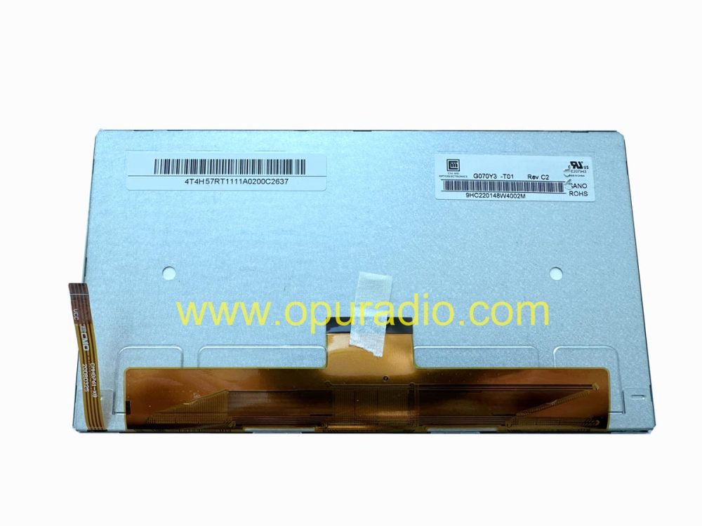 G070Y3-T01 7INCH LCD DISPLAY SCREEN FOR CAR AUDIO MEDIA