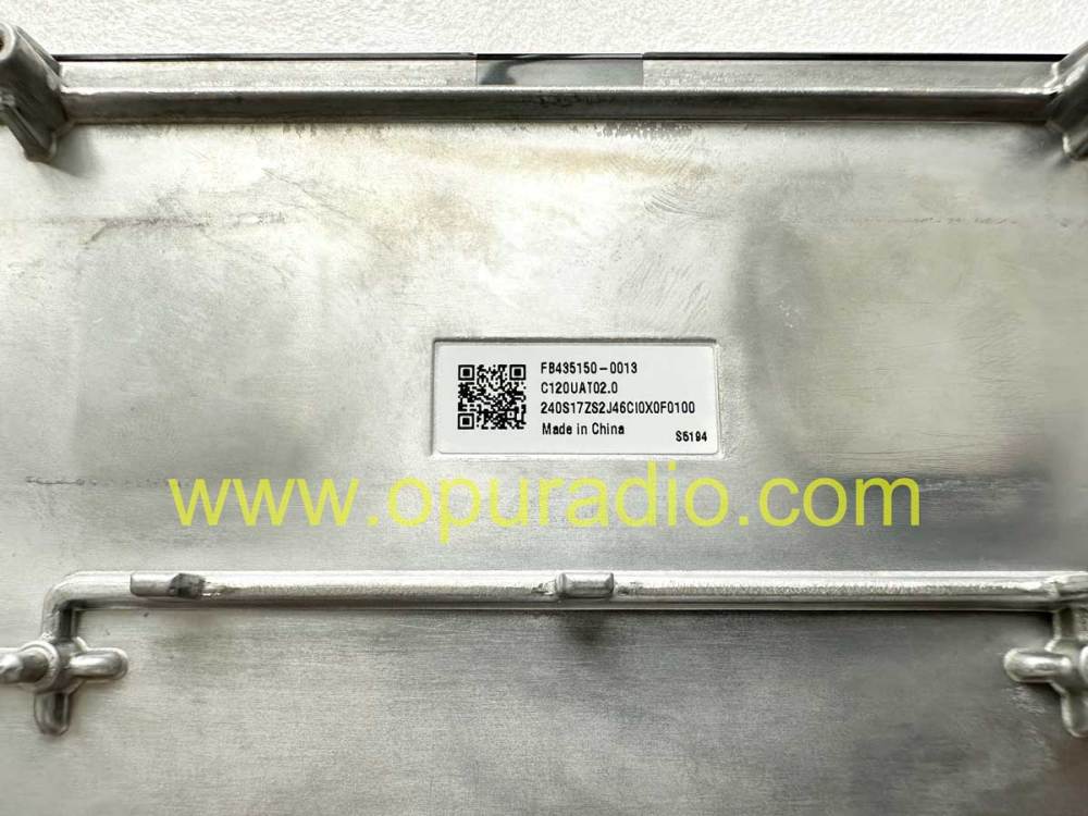 C120UAT02.0 Touch Screen for 2024 2025 Chrysler Pacifica 12inch display Navigation Dodge Ram