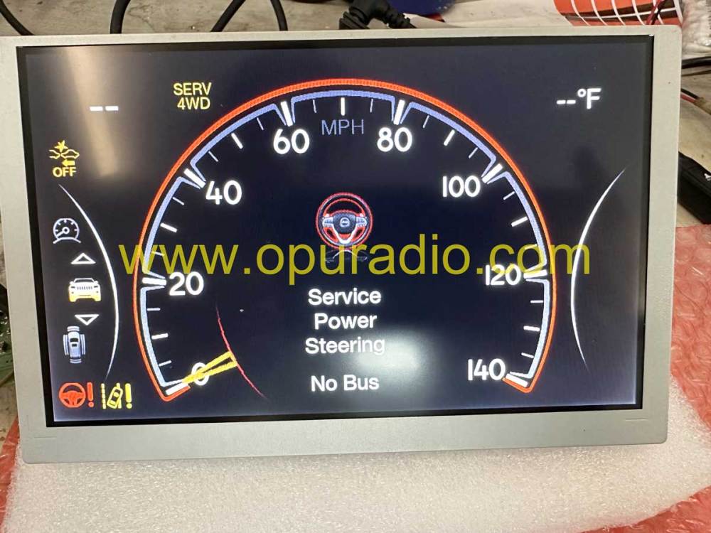 DJ070NA02B Display for 2014 Dodge Ram 1500 GAS Instrument Cluster Speedometer 2500 7inch HUGE EVIC Screen