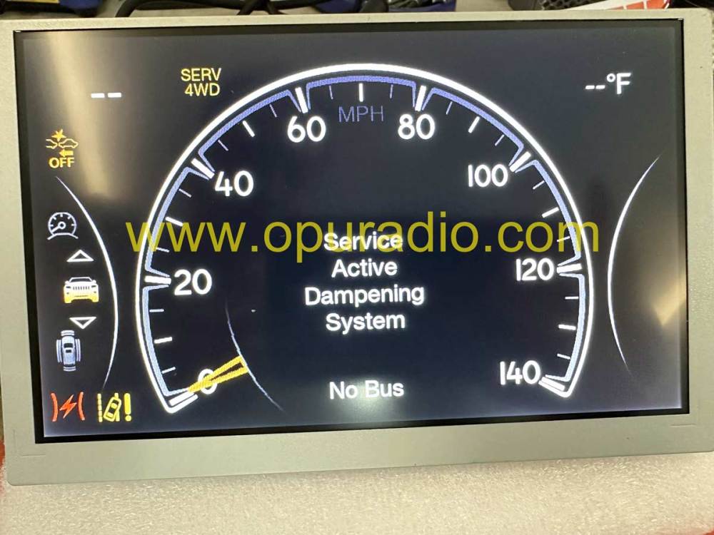DJ070NA02B Display for 2014 Dodge Ram 1500 GAS Instrument Cluster Speedometer 2500 7inch HUGE EVIC Screen