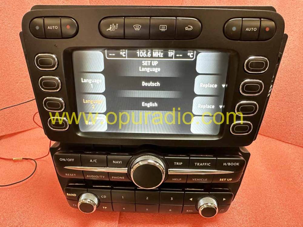 2004-2007 BENTLEY CONTINENTAL GT Coupe Flying Spur SAT NAV 3W0035007G