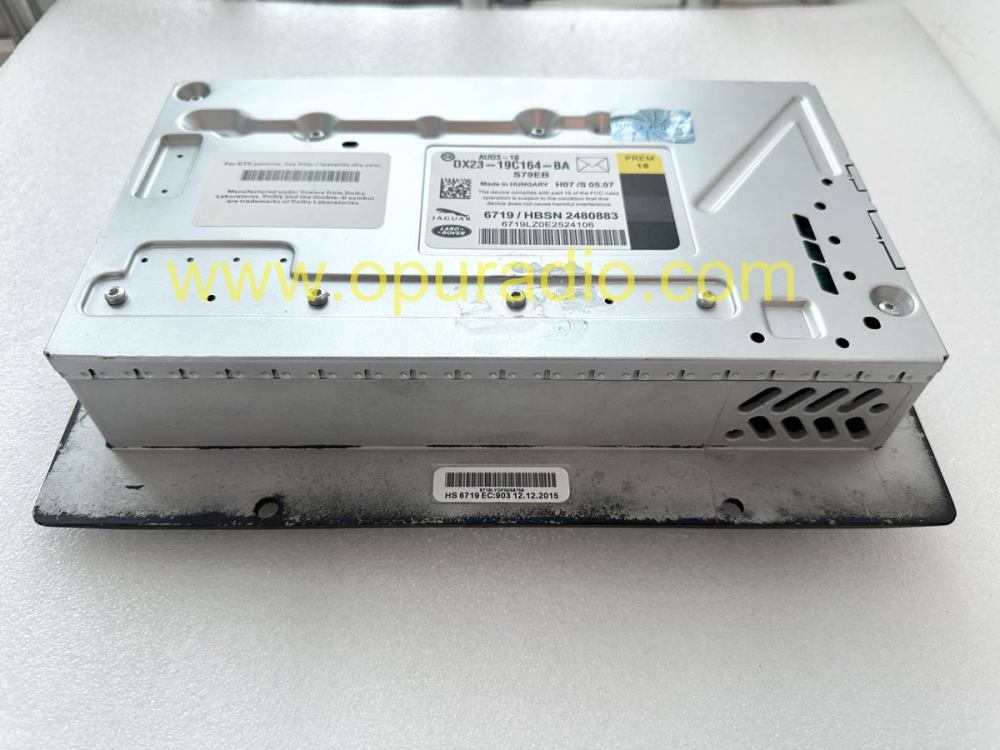 2012-2016 LAND ROVER RANGE ROVER JAGUAR F TYPE XJ AMP STEREO AUDIO AMPLIFIER DX23-19C164-BA