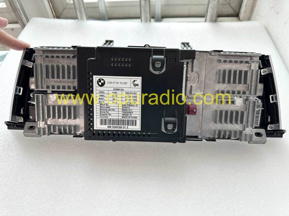2009-2010 BMW 5 Series GT Central Information Display CID F07 10.25 CIC BM 9266379