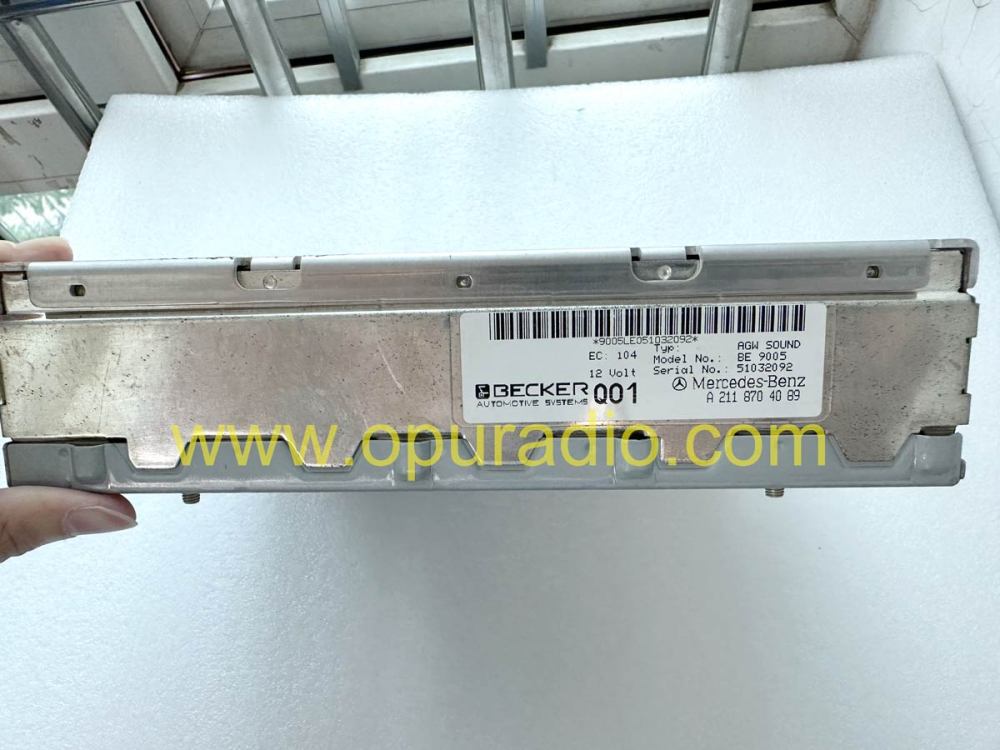 2005-2007 Mercedes-Benz CLS Class W219 Becker Sound Amplifier BE 9005 AMP A2118704089