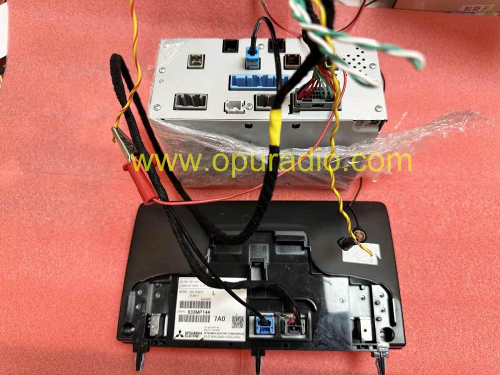 Wiring connection demo for Honda Civic radio bench tester